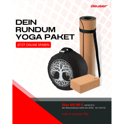 Rundum Yoga Paket 30.06.-14.07.22 - 